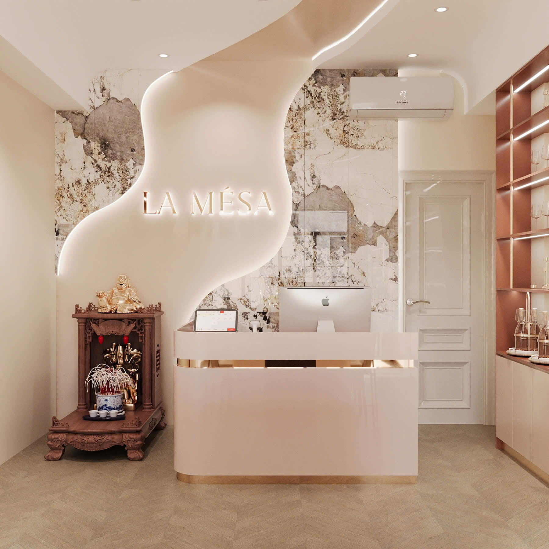 Thiết Kế Nội Thất Shop/Spa